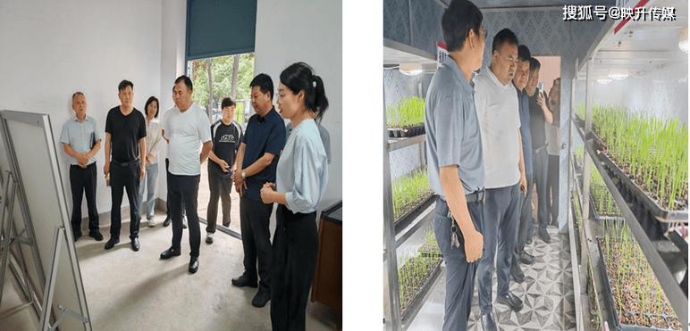 在随后召开的座谈会上,驻马店市农科院党组书记江海松,院长马红